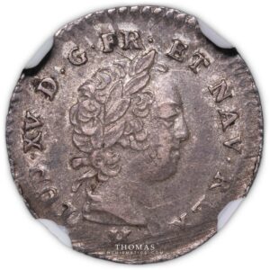 1731 H Isle de vent NGC AU 58 obverse