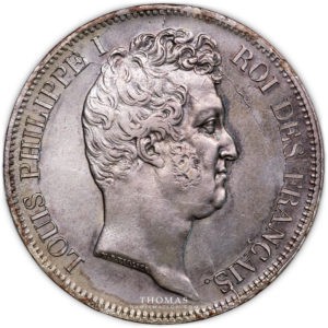 5 francs 1830 B rouen avers