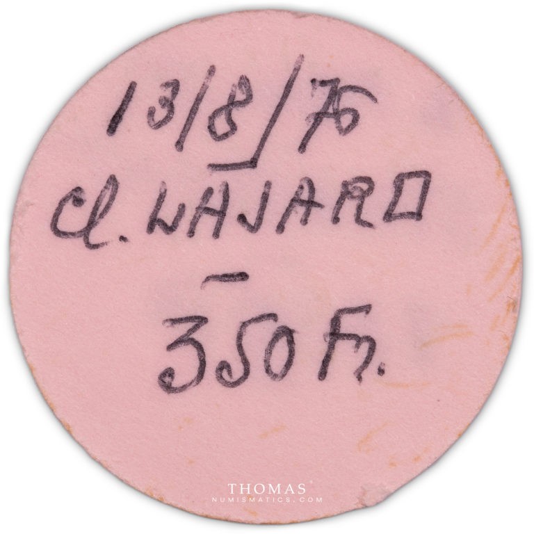 5 francs 1830 B rouen étiquette