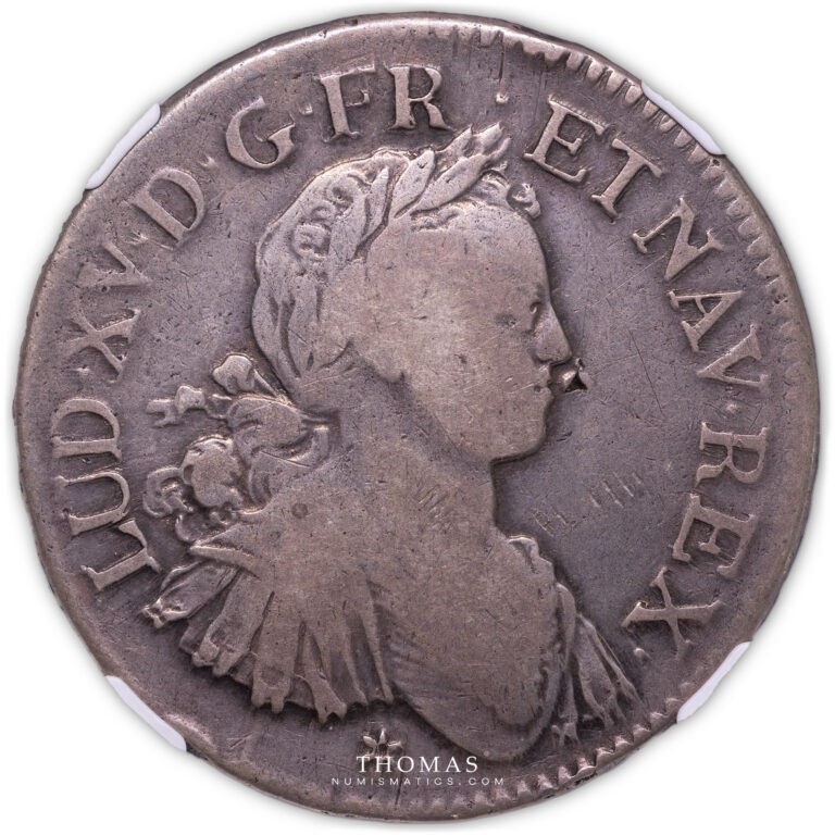 Ecu 8L 1725 C caen ex george sobin collection avers