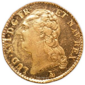 Gold Louis xvi or 1786 T trésor de vendee obverse-2