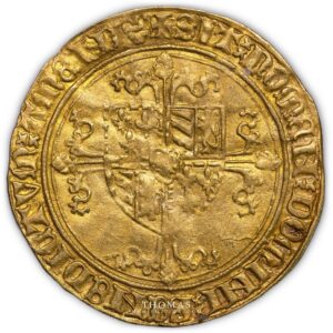 gold cavalier or duche de brabant philippe le bon reverse