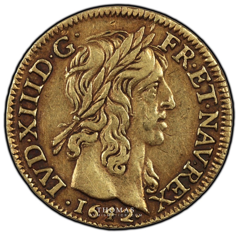 louis or louis xiii avers 1642 A