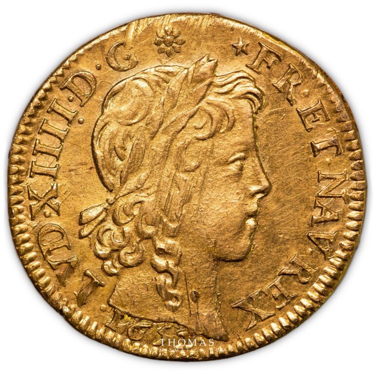 Louis XIV - Gold Louis d'or à la mèche longue - 1652 A paris obverse -3