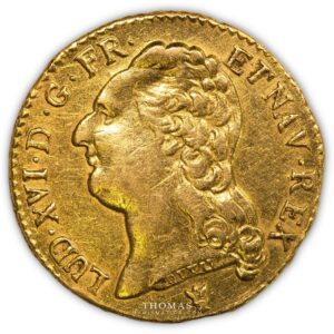 Gold Louis xvi louis or 1786 A obverse -2