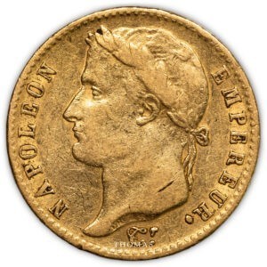 20 francs or napoleon 1815 A avers-3