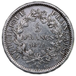 5 francs camélinat hercule 1871 reverse-3