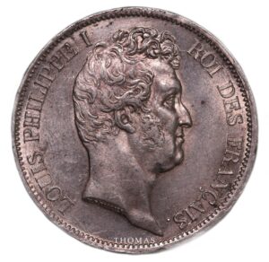 5 francs Louis philippe 1830 A Avers