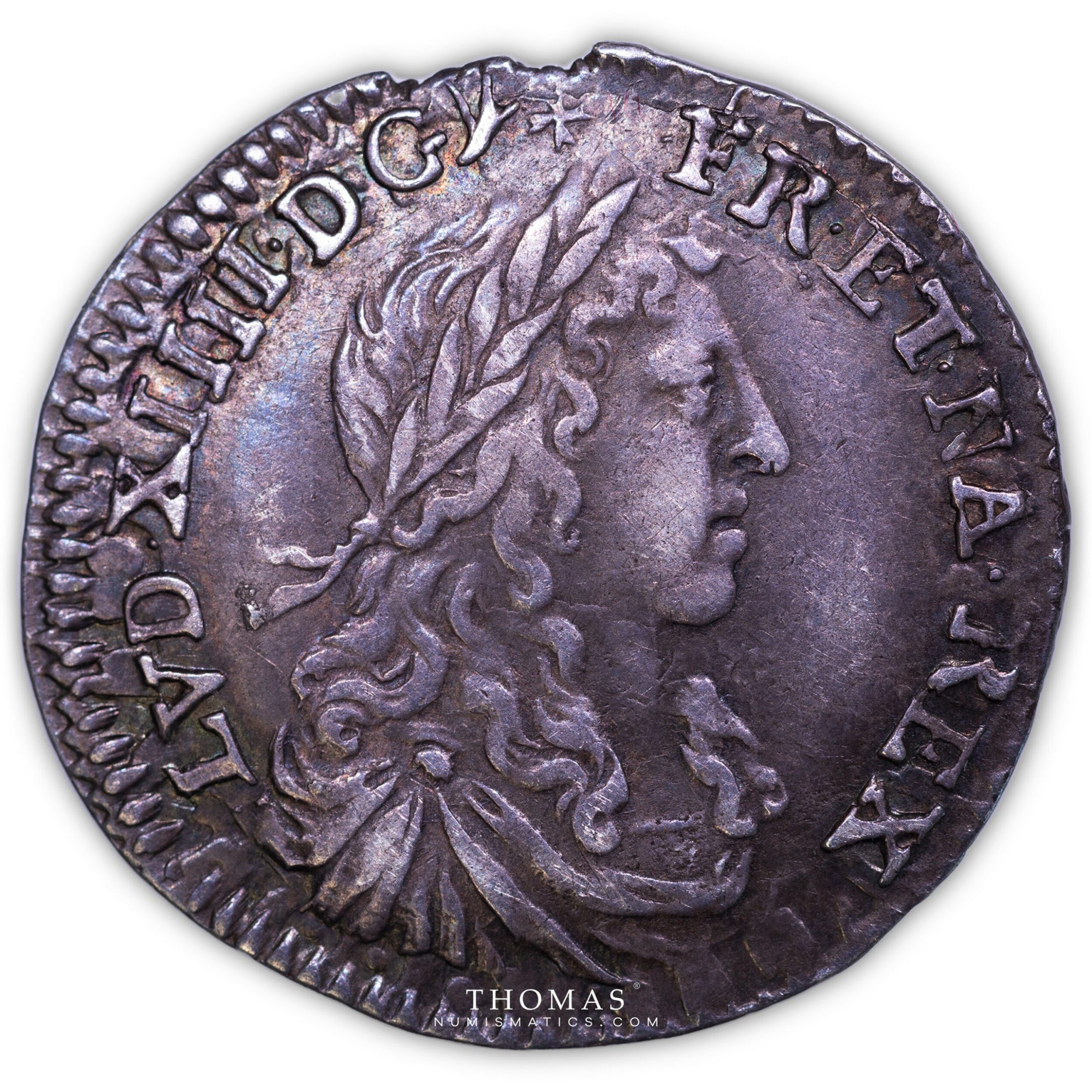 Louis XIV - Douzième d'ecu- 1660 Z Grenoble - Thomas Numismatics