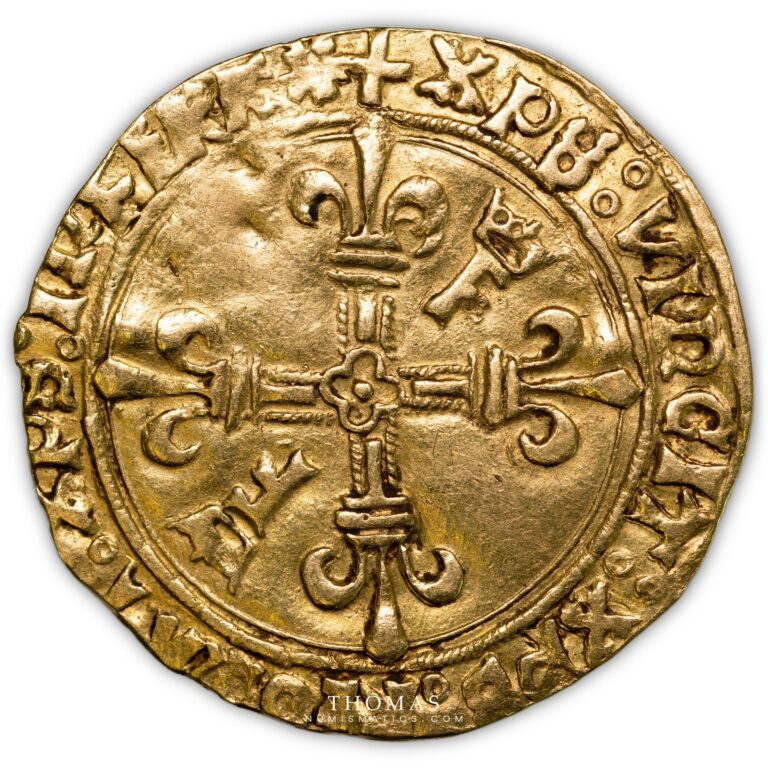 Gold Ecu or dauphiné grenoble type 2 reverse
