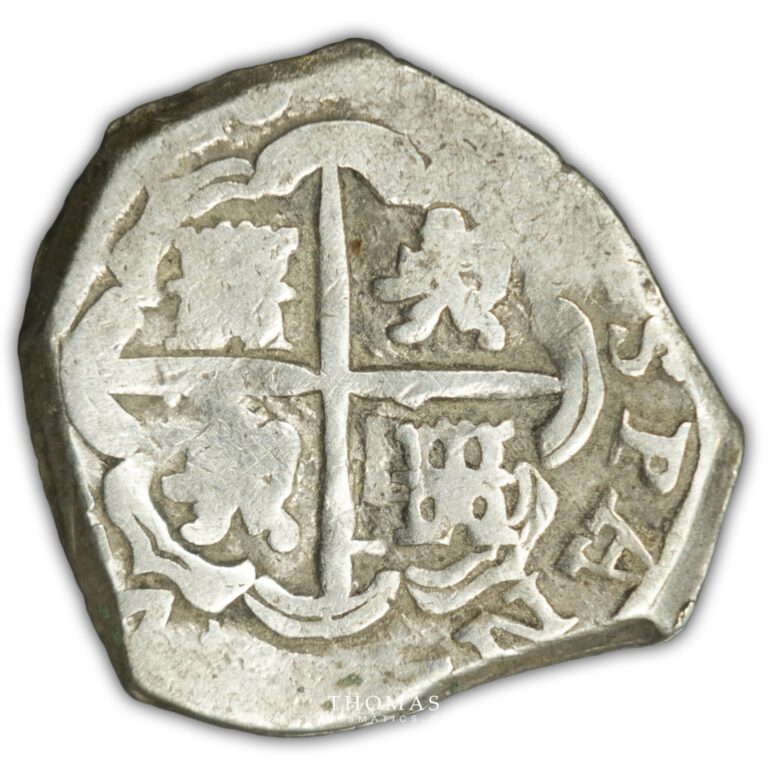 Espagne - Philippe IV - Cob 2 reales - Seville Revers