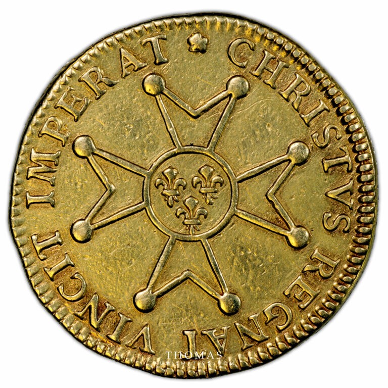 Louis XV or croix de malte 1718 A revers-3