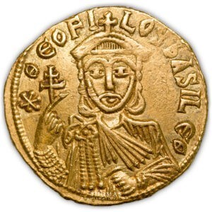 Théophile Solidus Or Constantinople avers
