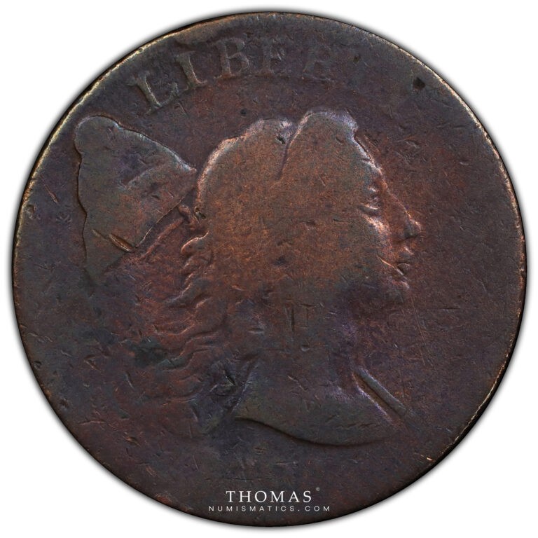 1794 1 cent head avers