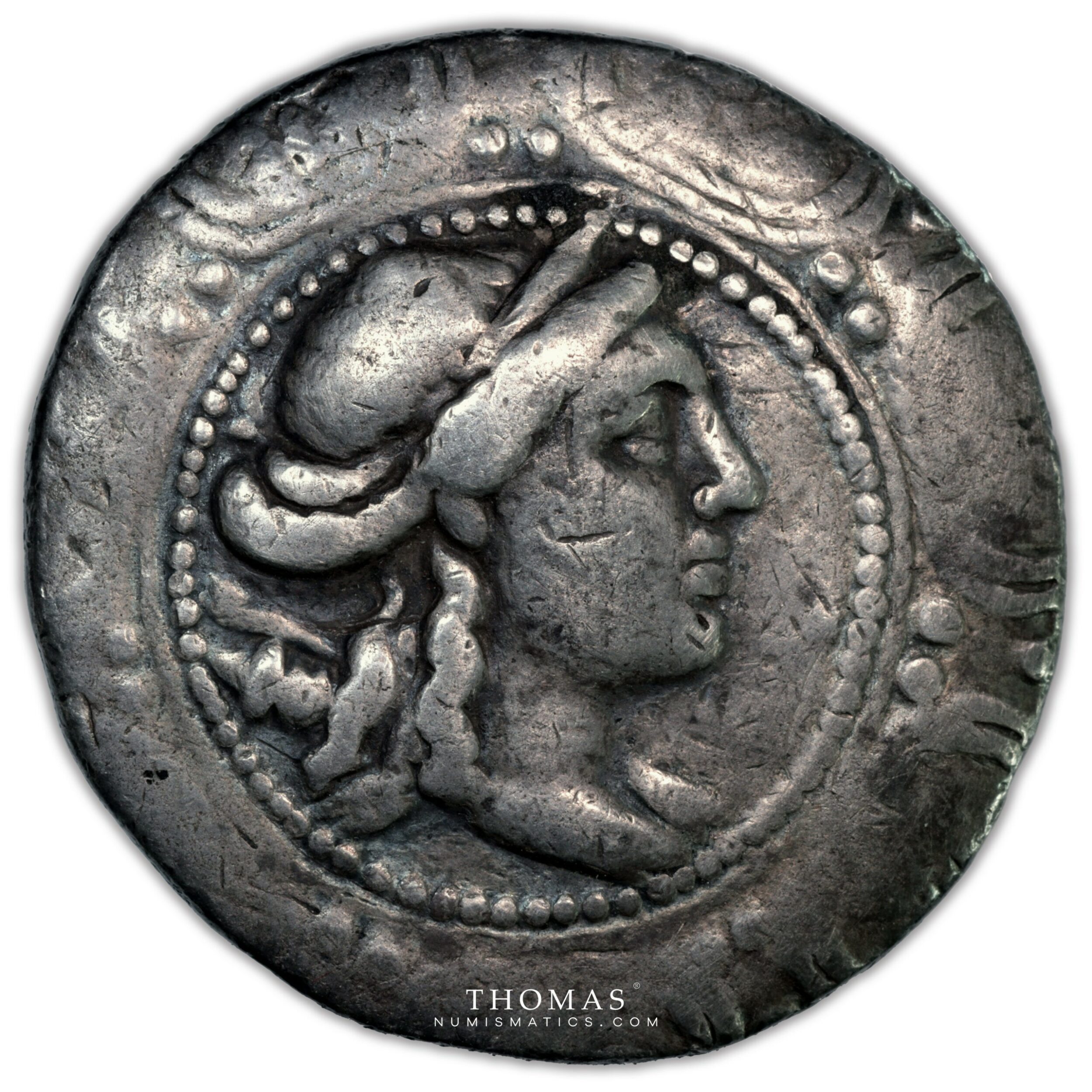 Macedonia- Tetradrachm - Artemis - Amphipolis - Thomas Numismatics