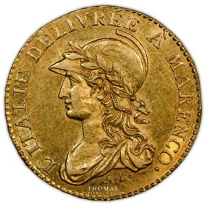ITALIE - 20 FRANCS OR MARENGO Gold - Obverse