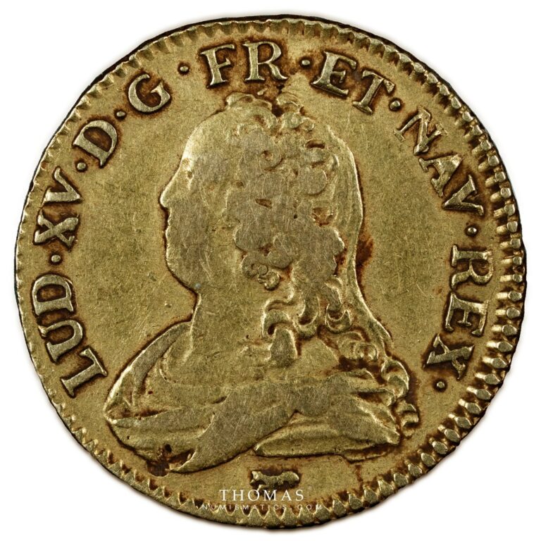 louis XV or 1726 A-2 obverse gold