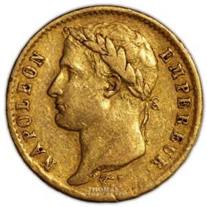 Gold - Napoleon I – 20 francs or 1808 M Toulouse-3
