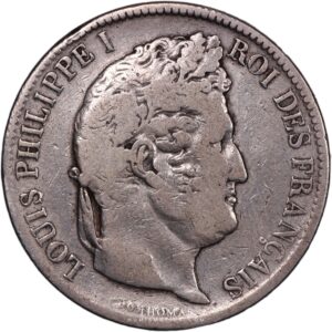 Louis Philippe I - 5 Francs - 1831 D Lyon edge incuse