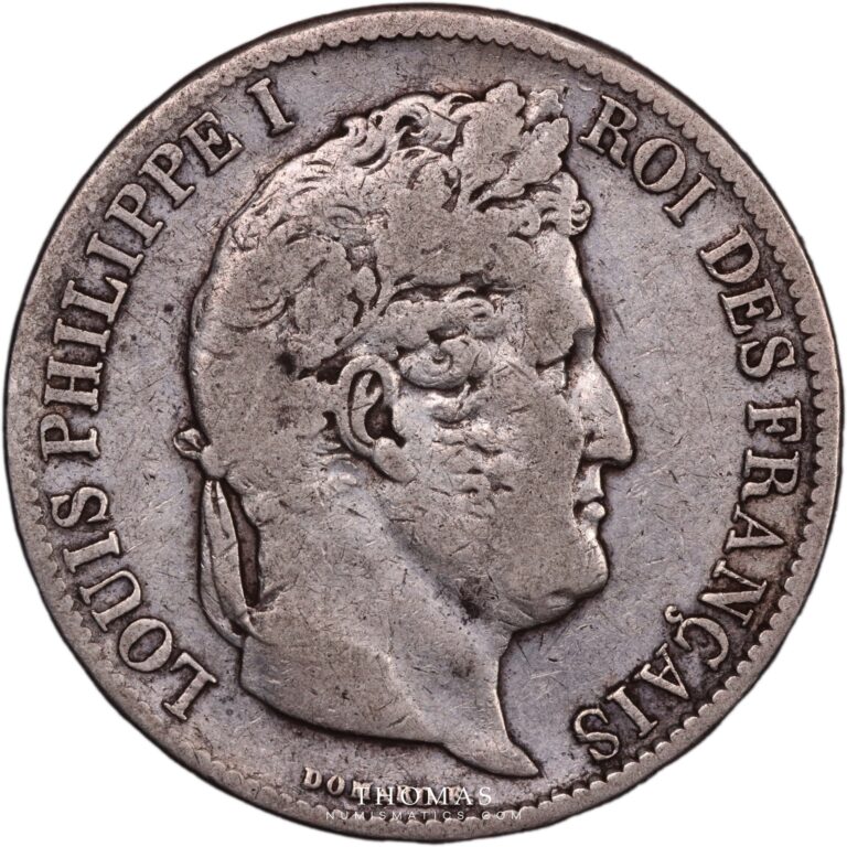 Louis Philippe I - 5 Francs - 1831 M Toulouse edge incuse