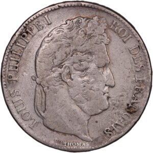 Louis Philippe I - 5 Francs - 1839 D Lyon