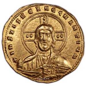 Basile II et Constantin VIII – Histamenon nomisma or – Constantinople – Pedigree Bourgey-1 1975