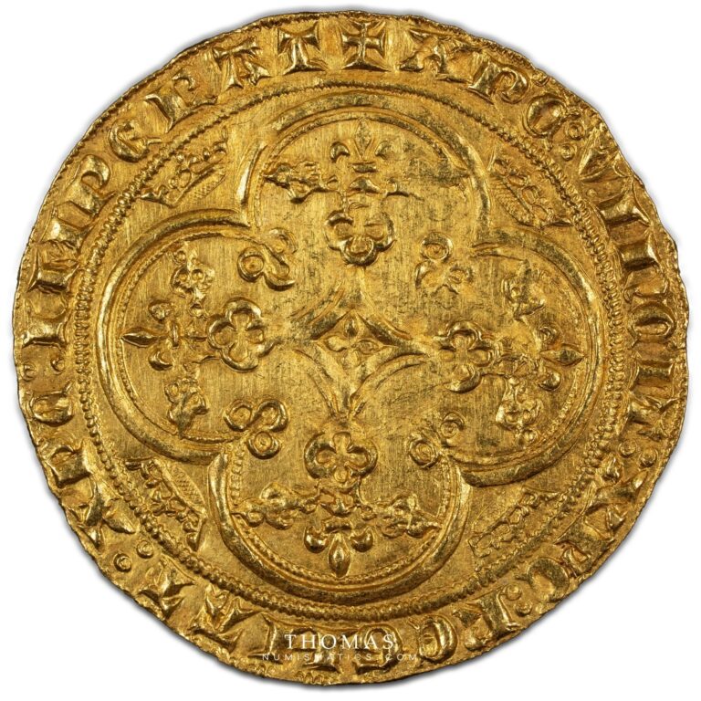 Philippe VI de Valois - Chaise d'or gold