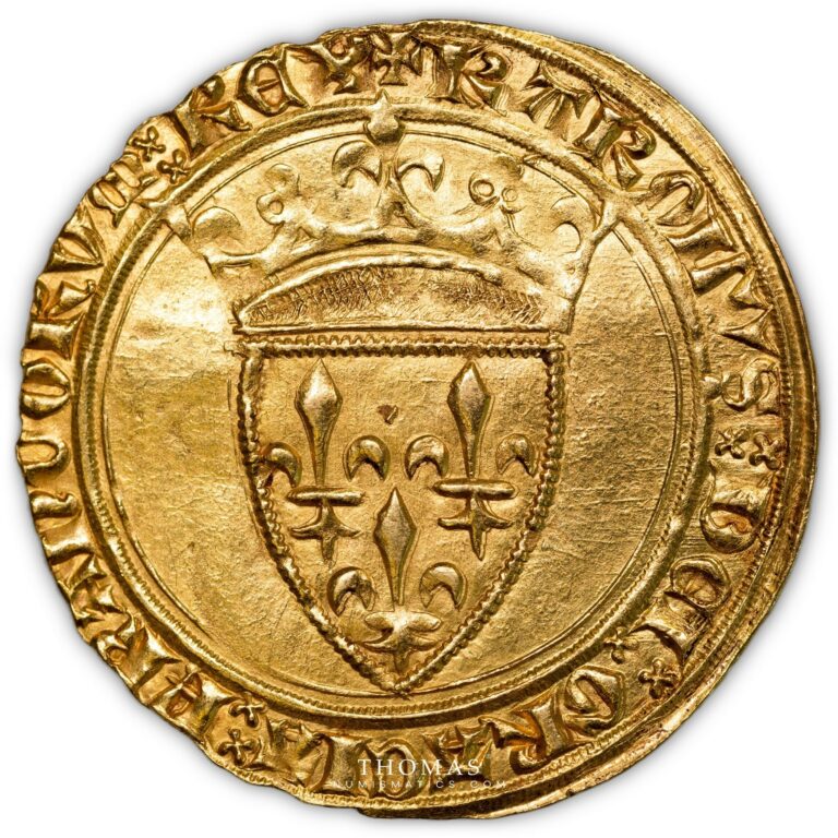 Charles VI - Gold - Ecu d'or à la couronne - Angers
