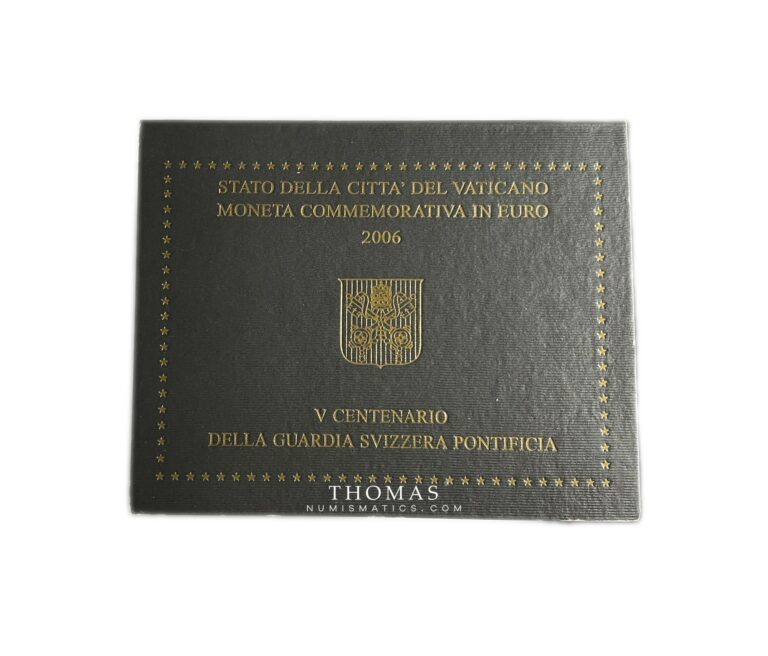 Box UNC - 2 euros commemorative - Vatican 2006 -2