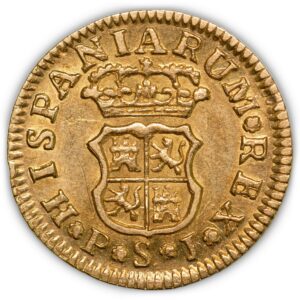 Gold - Spain - Ferdinandus VI - 1/2 escudo - 1756 Sevilla