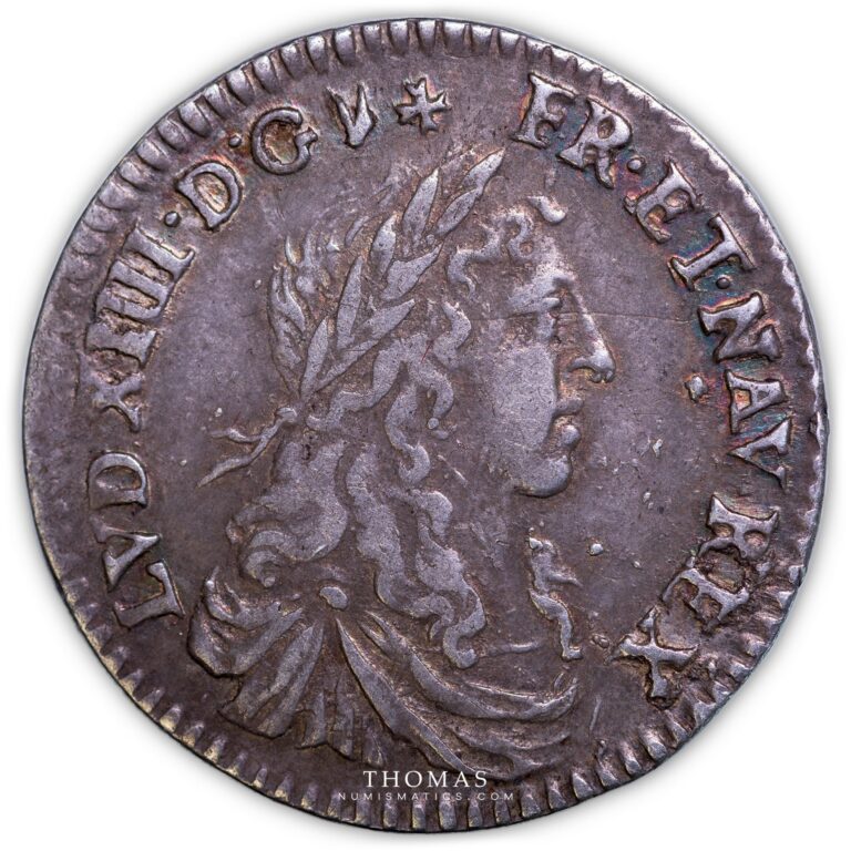 Louis XIV - Douzième d'ecu- 1661 Z Grenoble