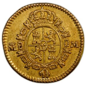 Spain - Charles III 1/2 Gold Escudo or 1788 - Madrid