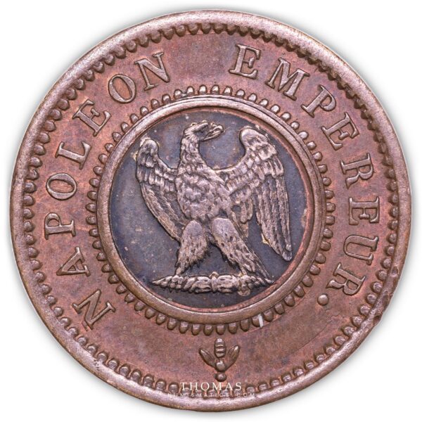 Napoléon Ier - pattern 10 centimes bimetallic - 1806 Tiolier - 2