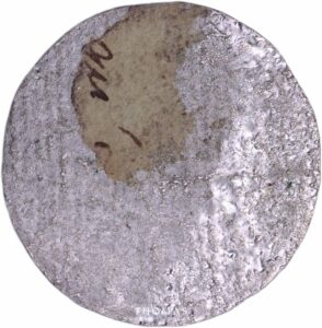 Louis XV - Uniface tin trial pattern of the reverse of 1/5 Ecu au bandeau - 1740 K Bordeaux