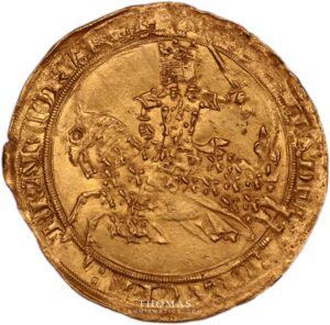 Jean II le Bon - gold - Franc à cheval-3