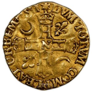 Henri II - Gold Henri d'or 1551 N Montpellier