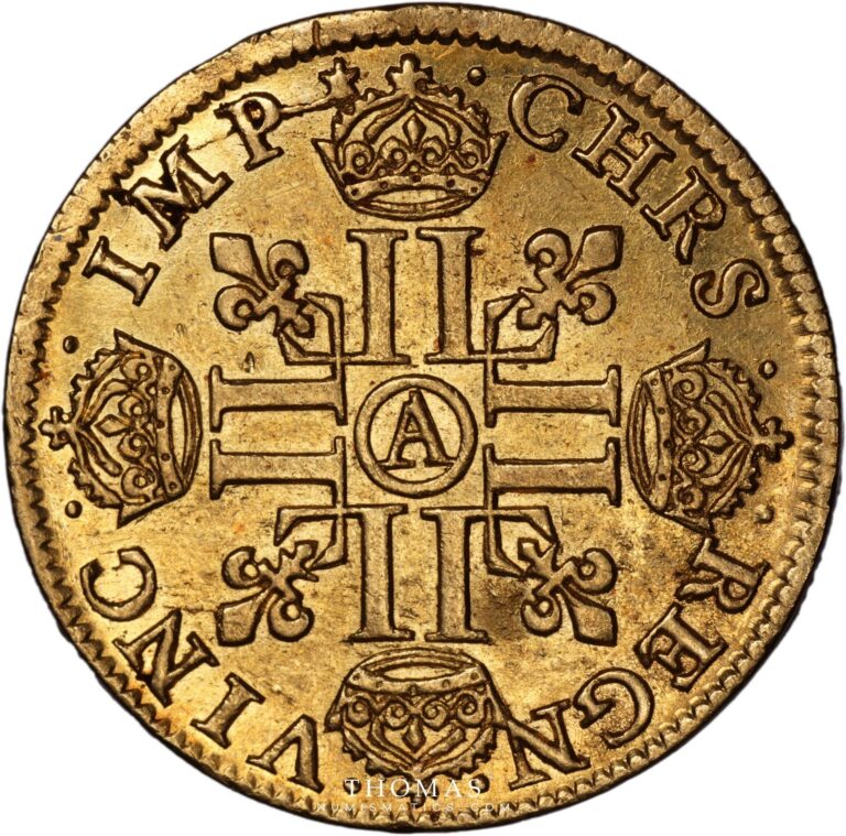 Louis XIII - Gold - Louis d'or à la mèche longue - 1641 A