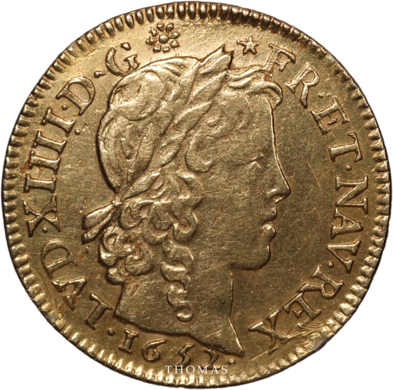 Louis XIV - Gold - Louis d'or à la mèche longue - 1652 A Paris -2