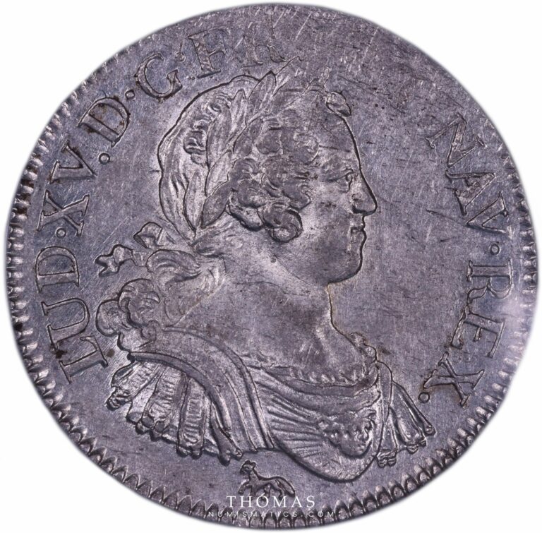 Louis XV - Ecu aux 8L - 1724 A Paris