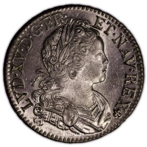 Louis XV Ecu france-navarre 1719 A avers