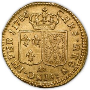 Louis XVI - Louis d'or a la tete nue - 1786 AA Metz-2 gold