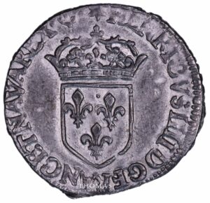 Henri IV- tin trial of the Ecu d'or - gold - 1596 & Aix -2