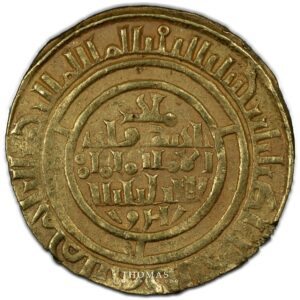 Islamic gold coin county of Tripoli imitation besant