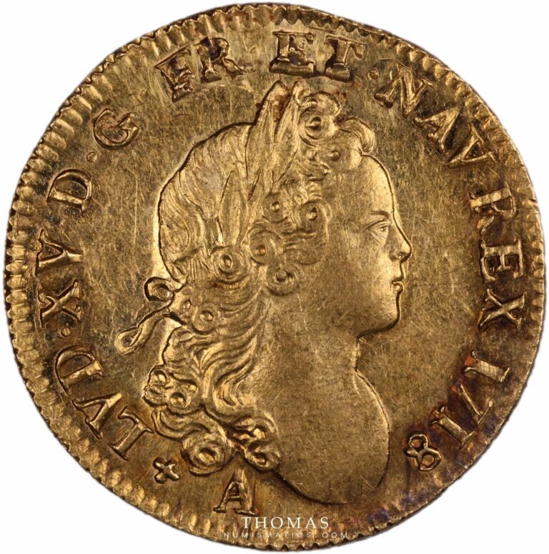 Louis XV - Gold - Louis d'or à la croix du saint-esprit - 1718 A Paris