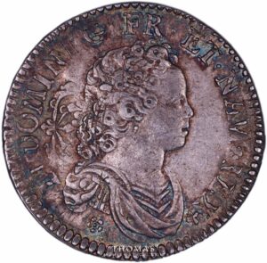 Louis XV - 1/2 Ecu Vertugadin - 1716 A Paris
