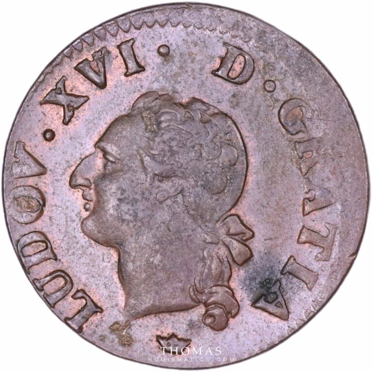 Louis XVI - Liard à l'écu - 1789 M Toulouse - 5
