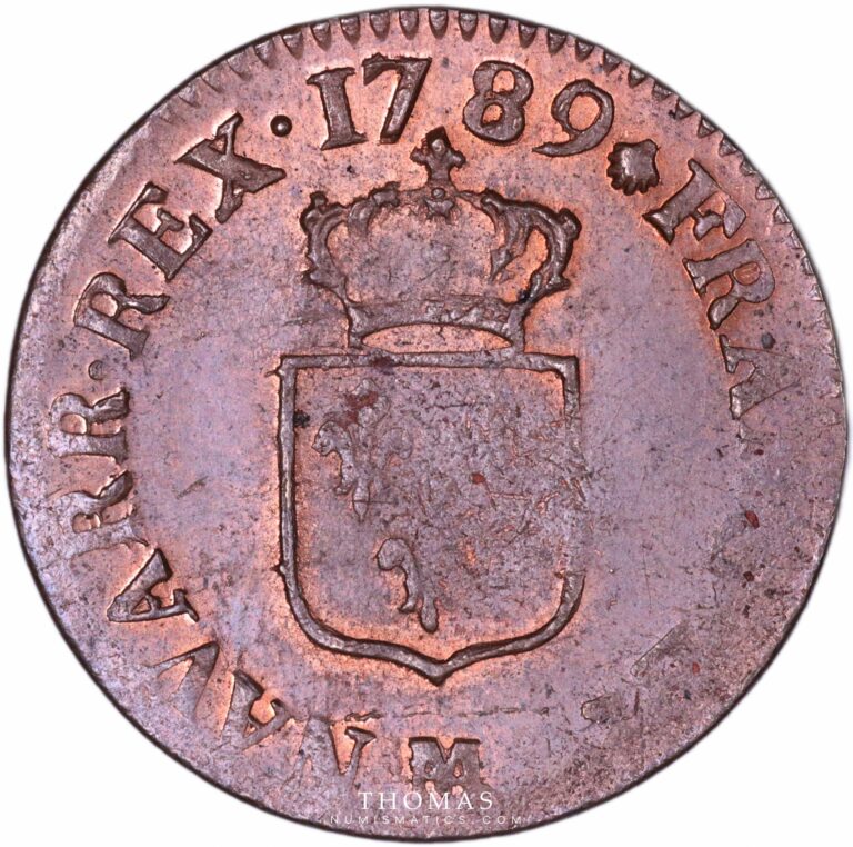 Louis XVI - Liard à l'écu - 1789 M Toulouse - 2
