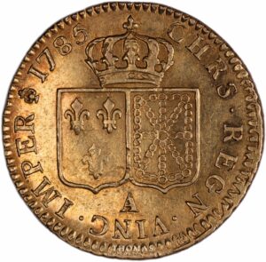 Louis XVI - Gold - Louis d'or à la tête nue - 1785 A Paris - Double frappe