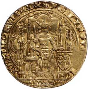 Philippe VI de Valois - Ecu d'or à la chaise -2 (Copie)