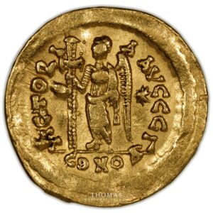 Leo I - Solidus Gold - Constantinople - 2